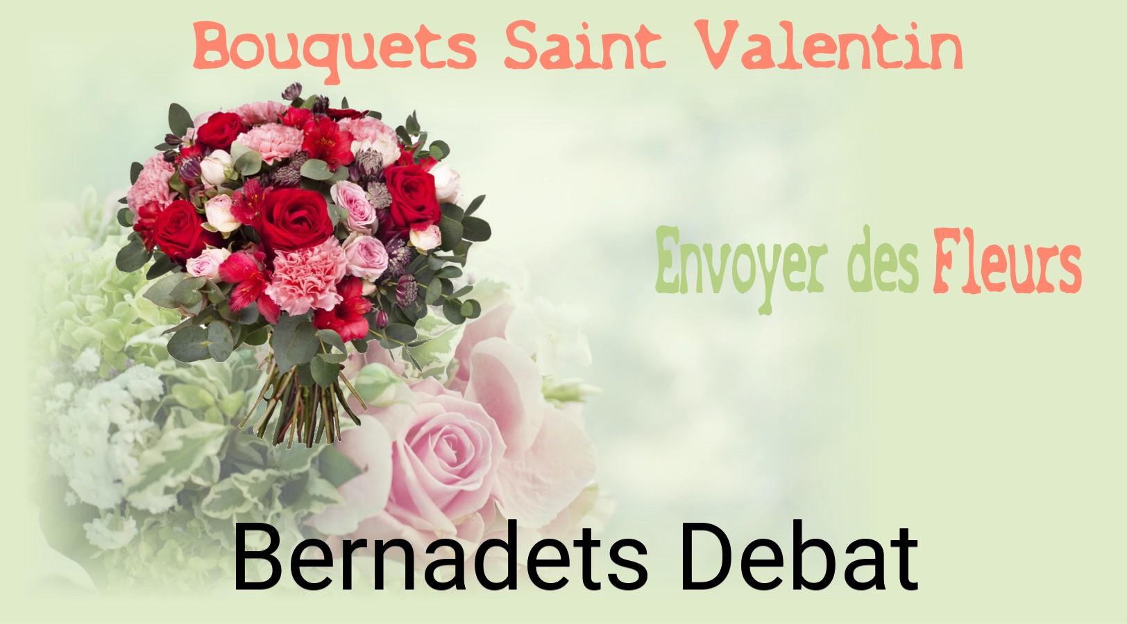 Roses de Saint-Valentin livrées à Bernadets-Debat